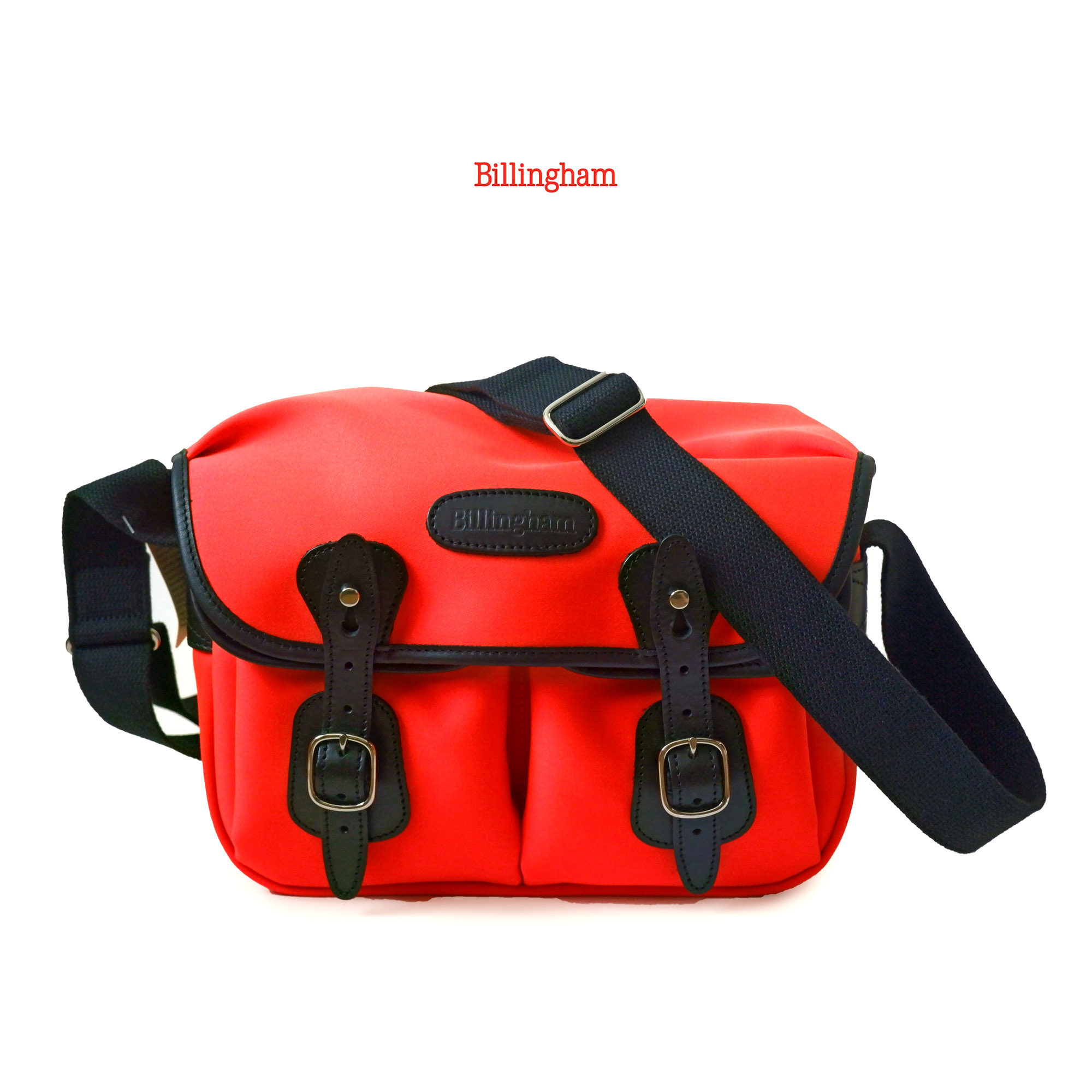 Billingham - Hadley Small Camera Bag (Neon Red) - The Ronen Strap