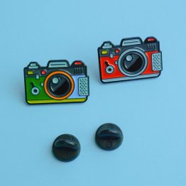 Cute Camera Enamel Pins Badge/Brooch
