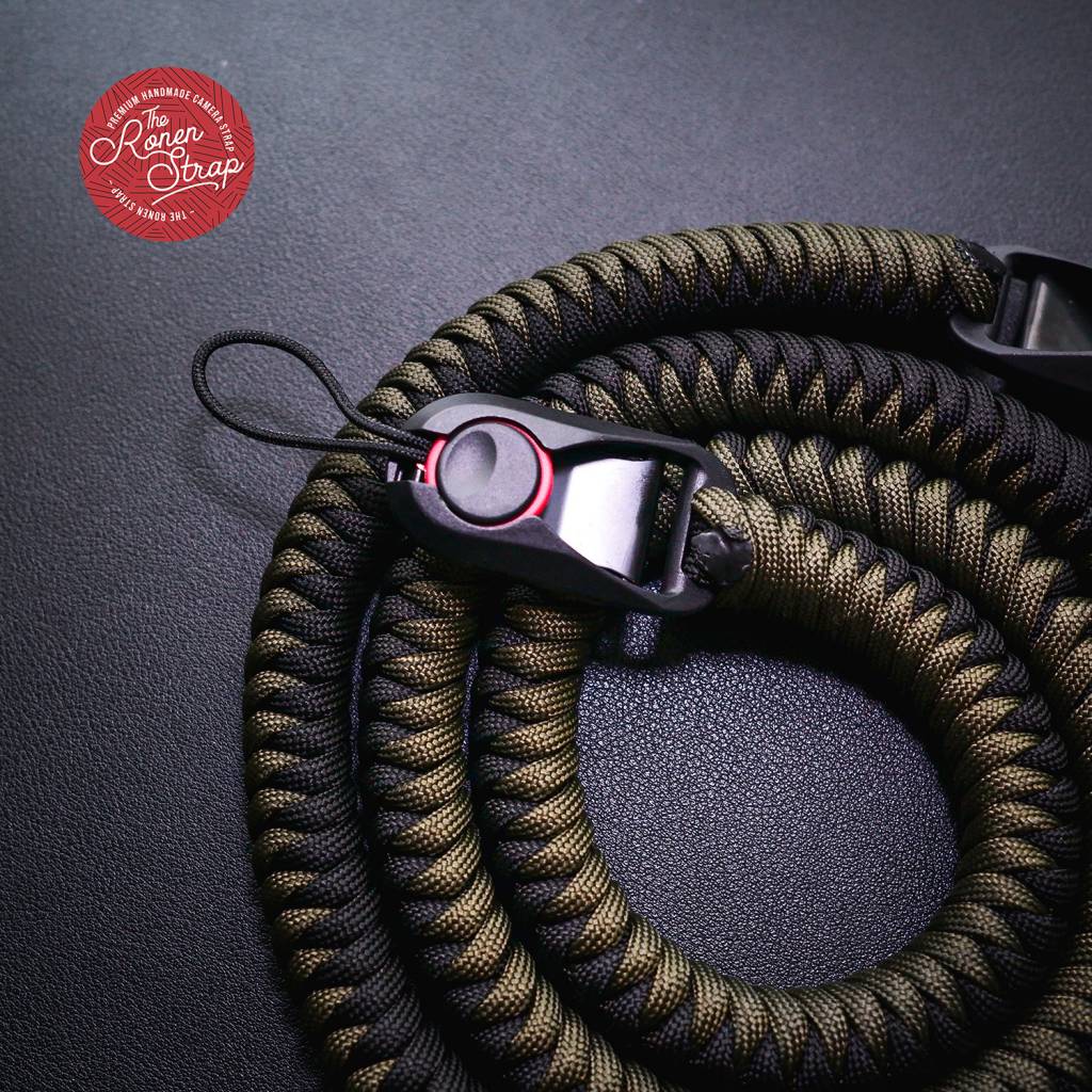 Premium DuoTone handmade Paracord camera strap