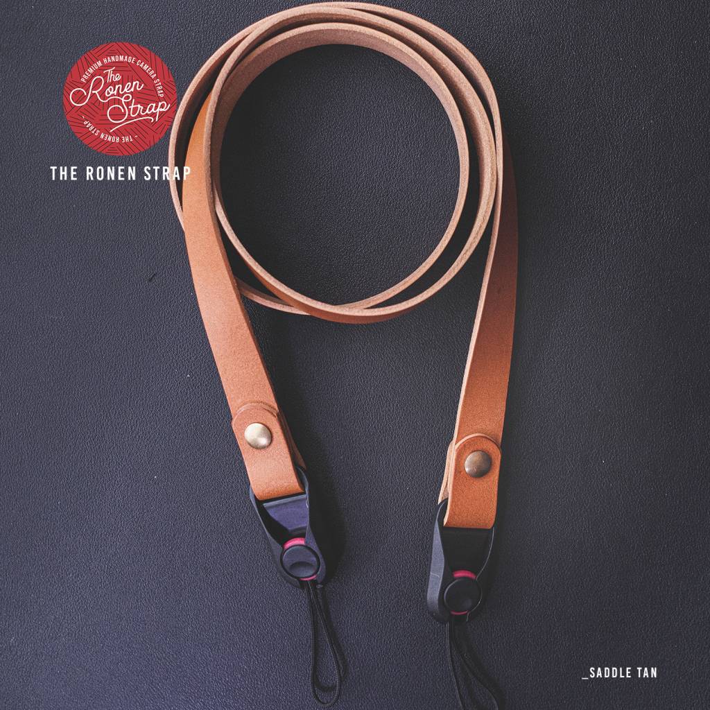 Premium Handcrafted leather camera strap with Quick Release