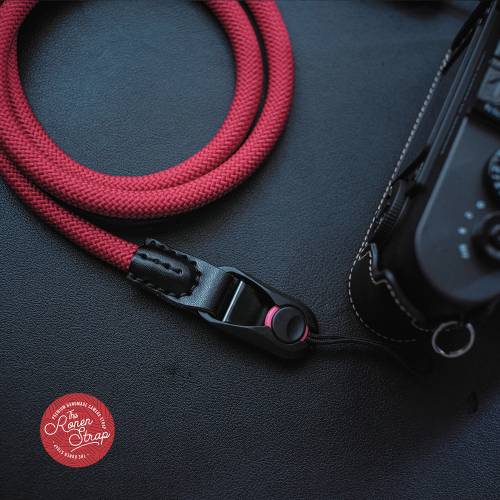 Red Rope Camera Strap Red Nylon Rope Camera Strap with Quick release