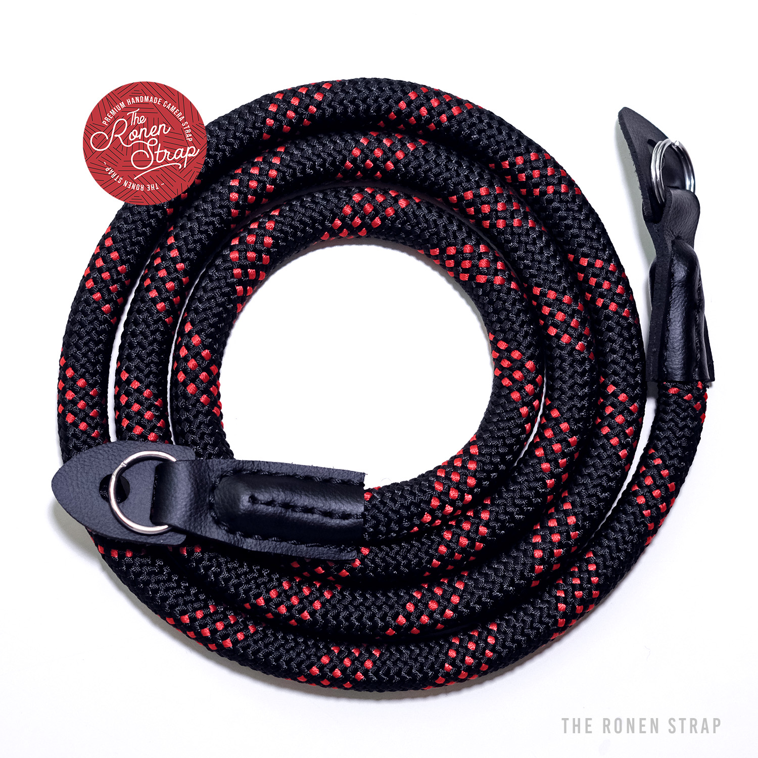 TRS Nylon black red dotted 5