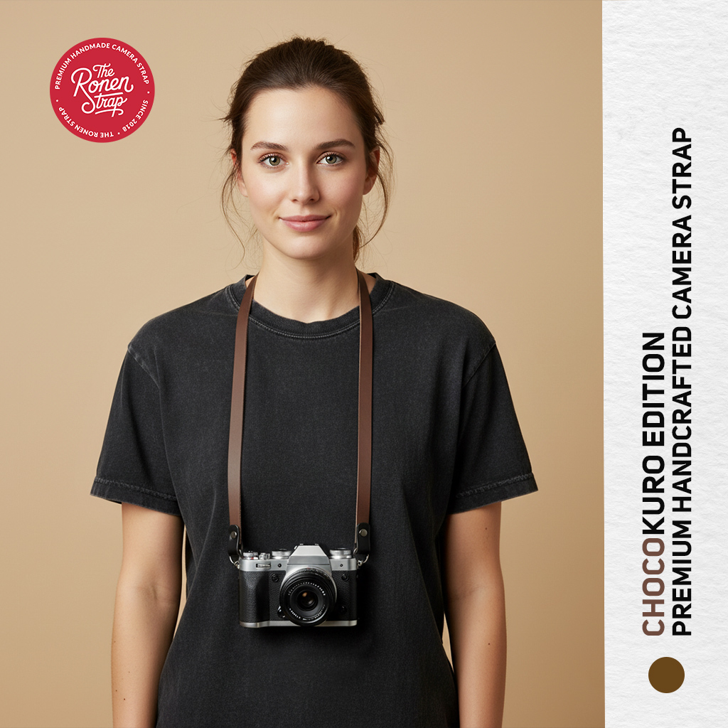 Ther ronen strap : ChocoKuro Edition – Brown strap with Black trim color