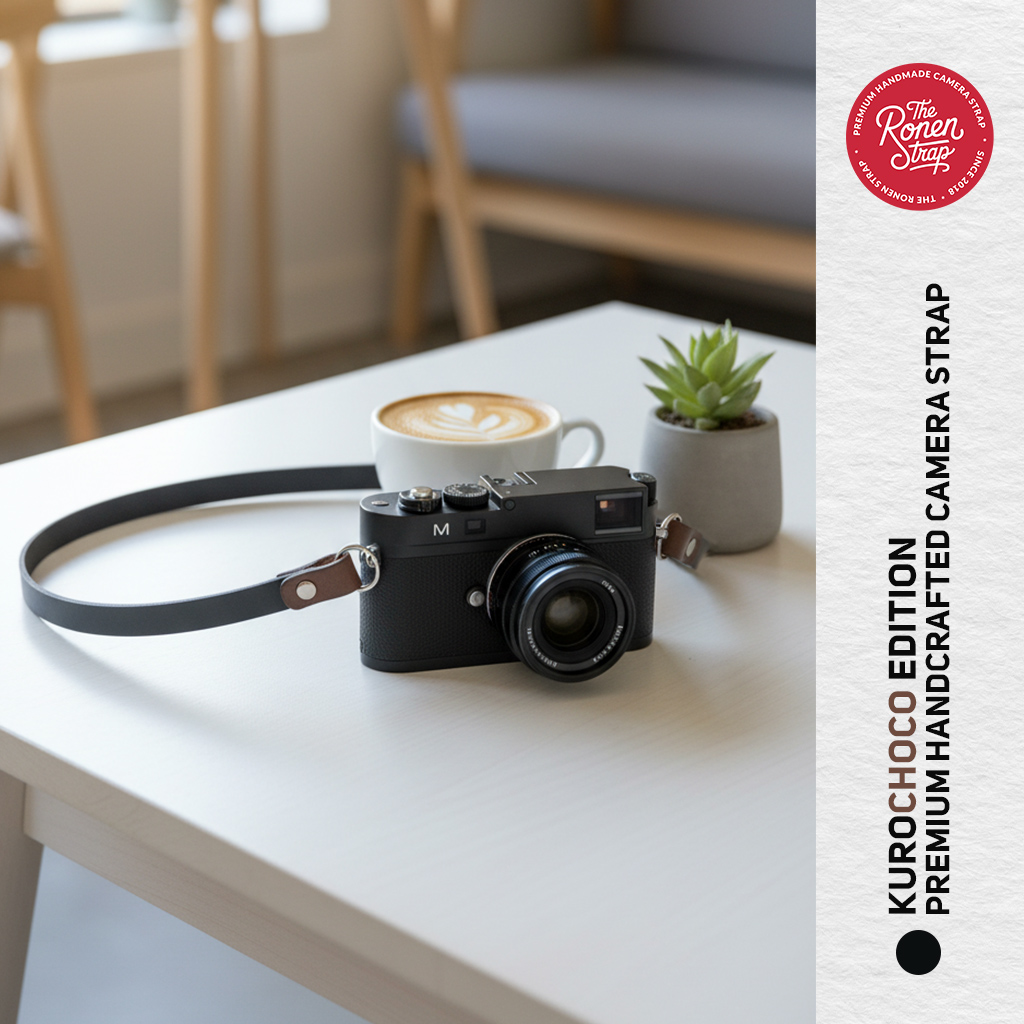 KuroChoco Edition – Black strap with Brown trim color