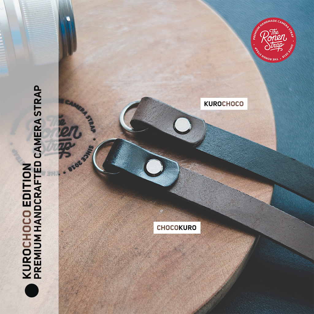 KuroChoco Edition – Black strap with Brown trim color