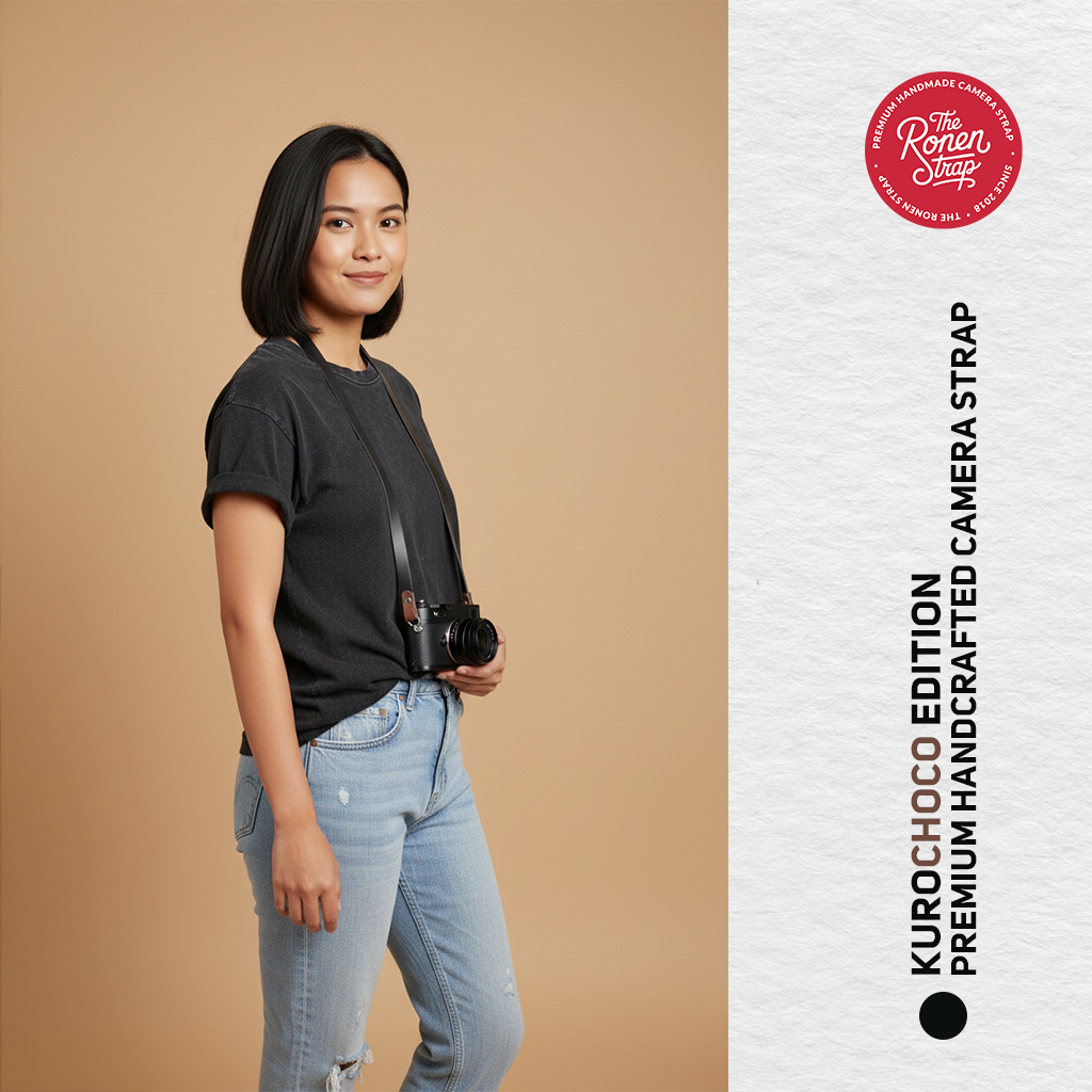 KuroChoco Edition – Black strap with Brown trim color