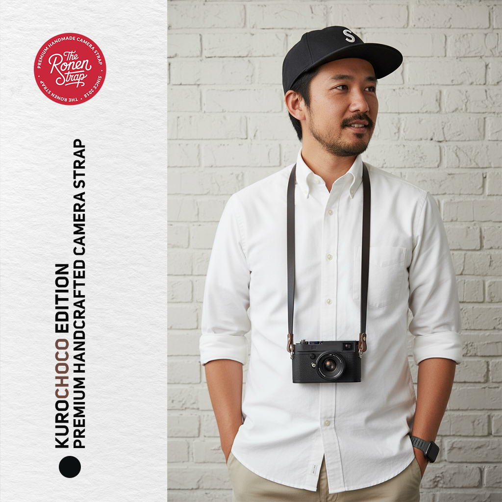 KuroChoco Edition – Black strap with Brown trim color