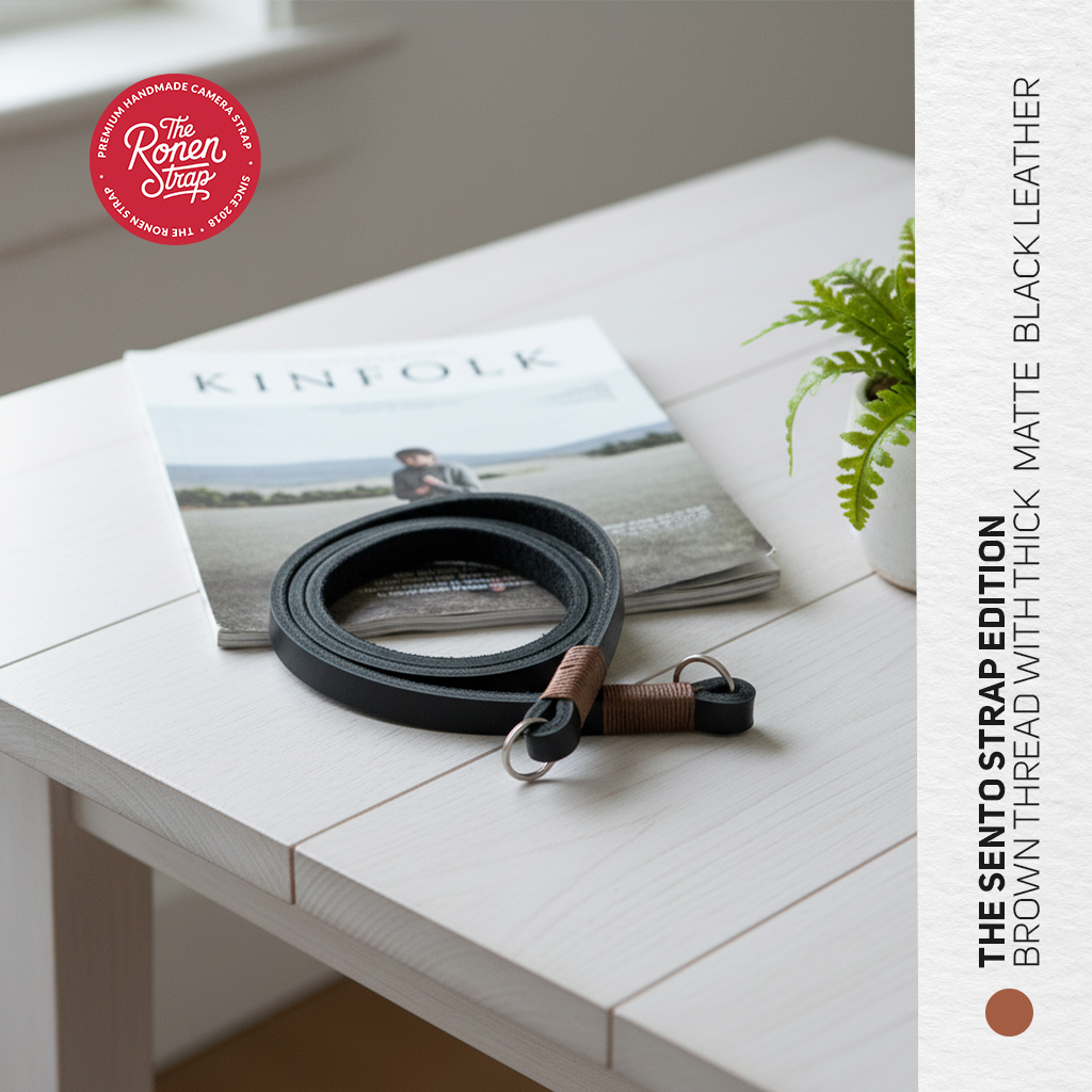 The Ronen Strap - SENTO Edition strap Brown color