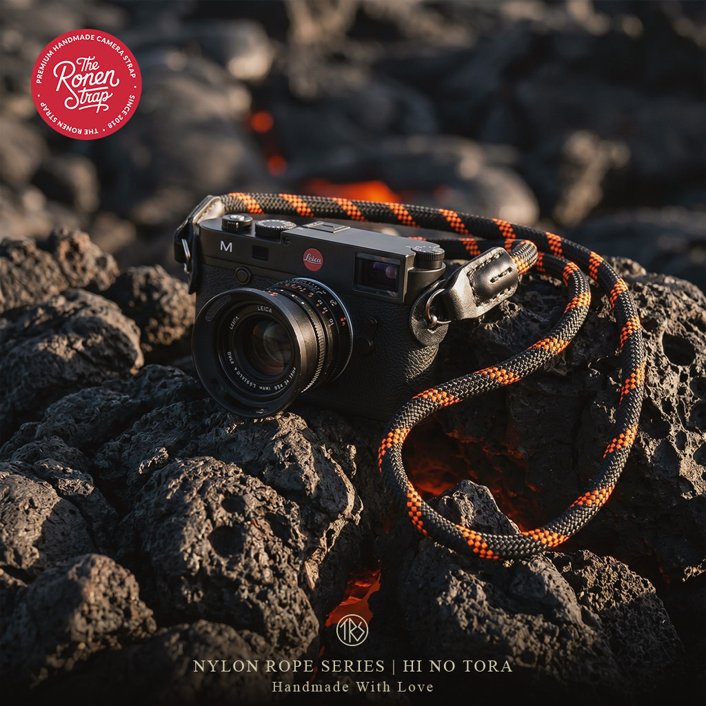 The Ronen Strap - Premium handmade Hi no Tora Nylon Rope Camera Strap for mirrorless cameras - Image 6