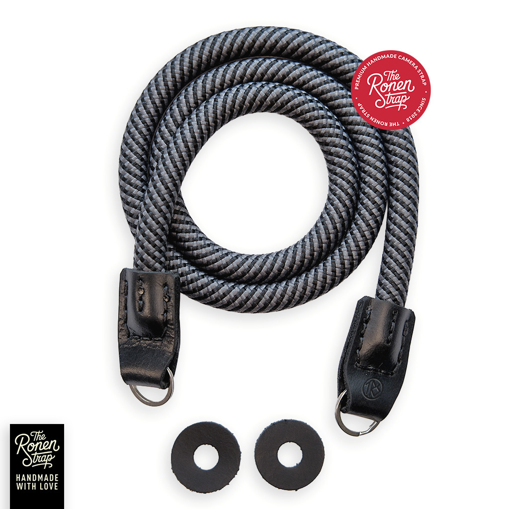 The Ronen Strap nylon Kuro carbon