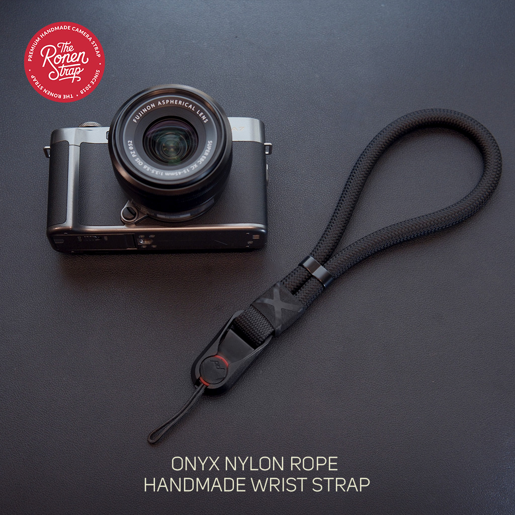 ONYX NYLON ROPE HANDMADE WRIST BAND CAMERA STRAP FOR MIRRORLESS CAMERA - Image 4
