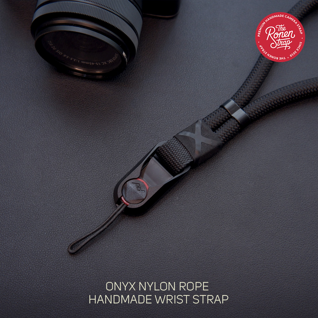 ONYX NYLON ROPE HANDMADE WRIST BAND CAMERA STRAP FOR MIRRORLESS CAMERA - Image 3