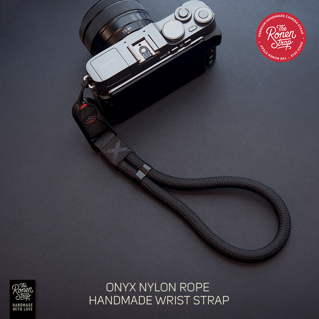 ONYX NYLON ROPE HANDMADE WRIST BAND CAMERA STRAP FOR MIRRORLESS CAMERA - Image 6
