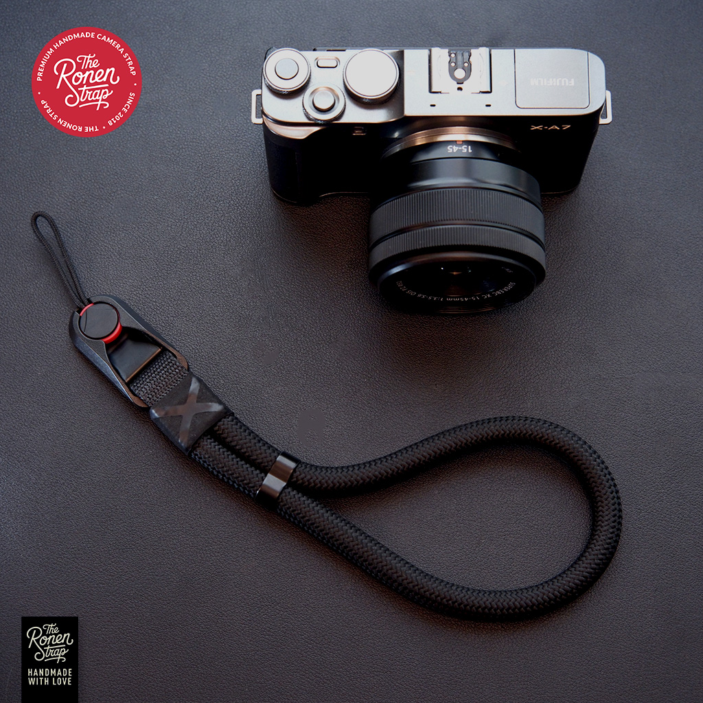 ONYX NYLON ROPE HANDMADE WRIST BAND CAMERA STRAP FOR MIRRORLESS CAMERA - Image 7