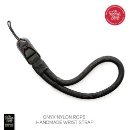 ONYX NYLON ROPE HANDMADE WRIST BAND CAMERA STRAP FOR MIRRORLESS CAMERA