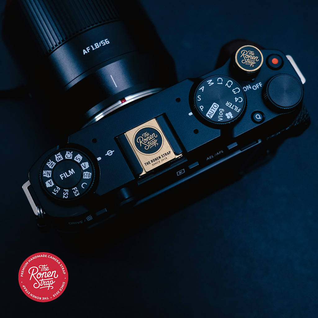 The Ronen Strap Brass Soft Shutter Release and Camera Hot Shoe | The Ronen Strap The ronen strap Hot Shoe